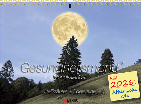 ROMANUS Gesundheitsmond Kalender 2026, A4, Goldene Edition