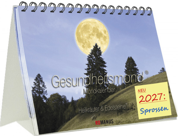 ROMANUS Gesundheitsmond Aufstellkalender 2027 A5