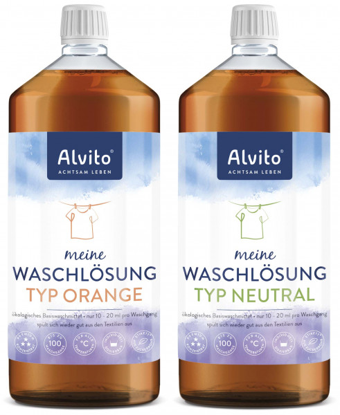 Alvito® WaschLösung Typ Orange und Typ Neutral