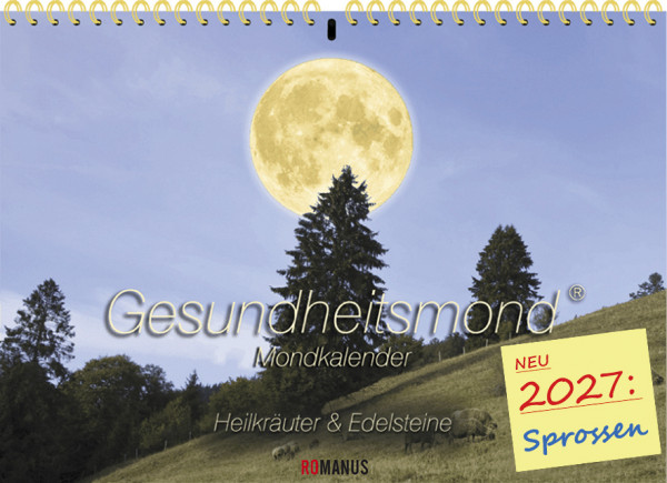 ROMANUS Gesundheitsmond Wandkalender 2027 Goldene Edition A4